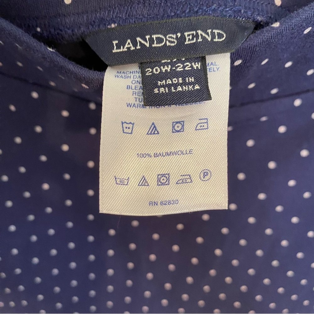 Lands’ End Polka Dot Skirt - Picture 5 of 5